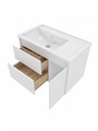 Тумба с раковиной в ванную Teymi Solli 80 правая подвесная, белая матовая T60213_4640021065198 1204426