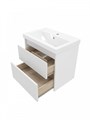 Тумба с раковиной в ванную Teymi Solli 60 подвесная, белая матовая T60211_4640021060773 1204425