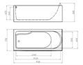 Акриловая ванна Gemy G9006-1.7 B L G9006-1.7 B L - фото 27331 Акриловая ванна Gemy G9006-1.7 B L G9006-1.7 B L - фото 27331