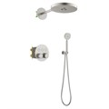 Душевая система встроенная с термостатом Timo Saona никель (SX-2308/13SM) SX-2308/13SM