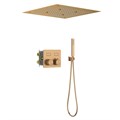 Душевая система встроенная с термостатом Timo Petruma розовое золото (SX-5209/19SM) SX-5209/19SM