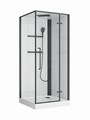 Душевая кабина BelBagno UNO-CAB-A-1-90-C-NERO-Bi-TOP-R, правая UNO-CAB-A-1-90-C-NERO-Bi-TOP-R