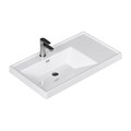 Раковина  9080 TL, встраиваемая, белая, EQUIL 9080 TL