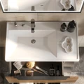Раковина  9080 TL, встраиваемая, белая, EQUIL 9080 TL