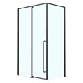 Душевое ограждение Azario MALE 1200х800х1950 прозрачное стекло 6 мм, профиль черный матовый (AZ-J50-12080-MB-CL) AZ-J50-12080-MB-CL