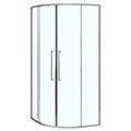 Душевое ограждение Azario SHANGHAI 1000х1000х1950 четверть круга, прозрачное стекло 6 мм, профиль графит матовый (AZ-S43-100-MGR-CL) AZ-S43-100-MGR-CL
