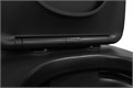Унитаз-компакт Azario Black King 370х640х810 безободковый, с быстросъемным сиденьем микролифт, черный матовый (AZ-8303D) AZ-8303-D