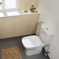 DEBBA Унитаз- компакт горизонтальный выпуск (7.3419.9.100.Y + 7.3429.9.700.Y+ Z.RU93.0.836.1) Z.RU93.1.042.3