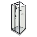 CS-3010TM/W-100L Душ. Кабина 1000x1000x2150 поддон 14 см CS-3010TM/W-100L