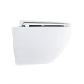 Унитаз подвесной Azario RUMBA 360х520х365 безободковый, система смыва "Скрытое Торнадо", с быстросъемным сиденьем "Микролифт" (AZ-5175T-WHT) AZ-5175T-WHT