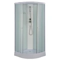 CS-881ED13TM/W-90 Душ. Кабина 900x900x2150 поддон 14 см CS-881ED13TM/W-90