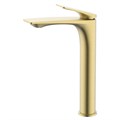 Cмеситель для раковины-чаши Azario Lursy высокий, керамический картридж, золото матовое (AZ-K9049MG) AZ-K9049MG