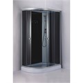 Душевая кабина Loranto 1180х780х2080 правосторонняя, черное заднее стекло, поддон 14 см, тонированное стекло 4 мм, профиль хром матовый (CS-877EATM/B-120) CS-877EATM/B-120