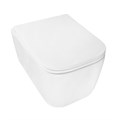 Унитаз подвесной Azario BACIO 340х485х350 безободковый, система смыва "Скрытое Торнадо", с быстросъемным сиденьем "Микролифт" (AZ-5103T-WHT) AZ-5103T-WHT