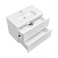 Комплект: тумба Roca Pilar 80, подвесная, 2 ящика + раковина VICTORIA-N 800х460, белый (Z.RU93.1.044.4) Z.RU93.1.044.4