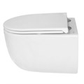 Унитаз подвесной Azario SERENATA 360х485х35 безободковый, система смыва "Скрытое Торнадо", с быстросъемным сиденьем "Микролифт" (AZ-5101T-WHT) AZ-5101T-WHT