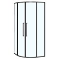 Душевое ограждение Azario SHANGHAI 1000х1000х1950 четверть круга, прозрачное стекло 6 мм, профиль черный матовый (AZ-S43-100-MB-CL) AZ-S43-100-MB-CL