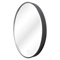 Зеркало Azario Димион D700, круглое, с подсветкой и диммером, 3 режима, сенсорный выключатель, с подогревом, серый матовый (АZ-LED010825) АZ-LED010825
