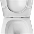 Унитаз-компакт Azario LEVITA 630х385х815 напольный, безободковый, система смыва "Скрытое Торнадо", с быстросъемным сиденьем "Микролифт" ( AZ-2903T) AZ-2903T