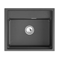 Кухонная мойка GRANULA кварц (6003i, ЧЁРНЫЙ) 6003i, ЧЁРНЫЙ
