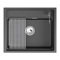 Кухонная мойка GRANULA кварц (6003i, ШВАРЦ) 6003i, ШВАРЦ