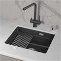 Кухонная мойка GRANULA кварц (5501iU, ШВАРЦ) 5501iU, ШВАРЦ