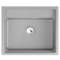 Кухонная мойка GRANULA кварц (6003i, АЛЮМИНИУМ) 6003i, АЛЮМИНИУМ