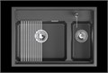 Кухонная мойка GRANULA кварц (7302i, ШВАРЦ) 7302i, ШВАРЦ