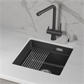 Кухонная мойка GRANULA кварц (4501iU, ЧЁРНЫЙ) 4501iU, ЧЁРНЫЙ