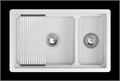 Кухонная мойка GRANULA кварц (7304iU, АРКТИК) 7304iU, АРКТИК