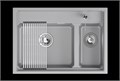 Кухонная мойка GRANULA кварц (7302i, АЛЮМИНИУМ) 7302i, АЛЮМИНИУМ
