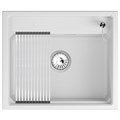 Кухонная мойка GRANULA кварц (6003i, АРКТИК) 6003i, АРКТИК