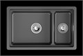 Кухонная мойка GRANULA кварц (7304iU, ШВАРЦ) 7304iU, ШВАРЦ