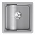 Кухонная мойка GRANULA кварц (4501iU, АЛЮМИНИУМ) 4501iU, АЛЮМИНИУМ