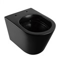 Унитаз ABBER Bequem AC1102MB подвесной черный матовый, безободковый AC1102MB