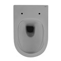 Унитаз ABBER Bequem AC1103MG подвесной серый матовый, безободковый AC1103MG