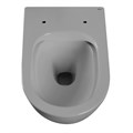 Унитаз ABBER Bequem AC1103MG подвесной серый матовый, безободковый AC1103MG
