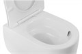 Унитаз ABBER Bequem AC1104TN подвесной белый, безободковый, смыв торнадо AC1104TN