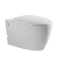Унитаз ABBER Bequem AC1107P подвесной белый с импульсным смывом AC1107P