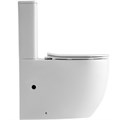 Унитаз ABBER Bequem AC1110T компакт белый, безободковый, смыв торнадо AC1110T
