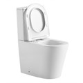 Унитаз ABBER Bequem AC1112TMW компакт белый матовый, безободковый, смыв торнадо AC1112TMW
