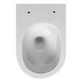 Унитаз ABBER Bequem AC1128 подвесной белый, безободковый, смыв торнадо AC1128
