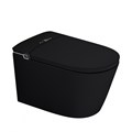 Электронный унитаз-биде ABBER Bequem AC1121SMB подвесной черный матовый AC1121SMB