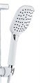 Душевая система AZARIO с поворотным изливом, с термостатом, хром/белый (AZ-821) AZ-821
