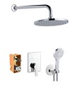 Промо-комплект встраиваемый для душа AZARIO TEVIS, хром (AZ-15490721) AZ-15490721