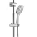 Душевая система AZARIO с поворотным изливом, керамический картридж, хром/белый (AZ-801) AZ-801