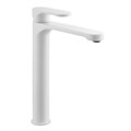 Смеситель для раковины AZARIO VIANO высокий, белый матовый (AZ-158345526) AZ-158345526