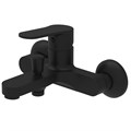 Смеситель для ванны и душа Azario ELVIS с ручным душем, керамический картридж, черный матовый (AZ-WWK238155PA) AZ-WWK238155PA