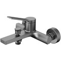 Смеситель для ванны и душа Azario VISE с ручным душем, керамический картридж, графит (AZ-VSA238330AJ) AZ-VSA238330AJ
