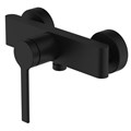 Смеситель для душа Azario VINCENTE с ручным душем, керамический картридж, без излива, черный матовый (AZ-VRZ338326PA) AZ-VRZ338326PA